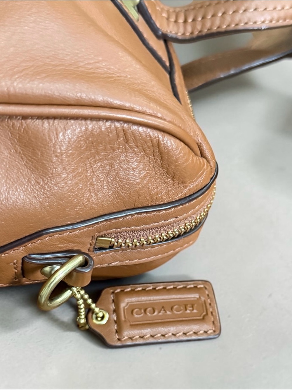 Authentic Coach Legacy Mini Tanner Leather Satchel Shoulder Crossbody! EUC!! - Picture 9 of 16
